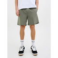 Short Jack & Jones JPSTJAIDEN Summer Linen Blend Agave