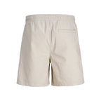 Short Jack & Jones JPSTJAIDEN Summer Linen Blend Crockery