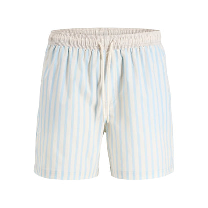 Short Jack & Jones JPSTKAUAI Boxer Stripe Swim Celestial