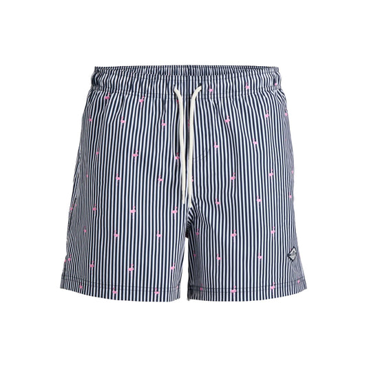 Short Jack & Jones JPSTMAUI Breeze Mini Stripe Swim Navy