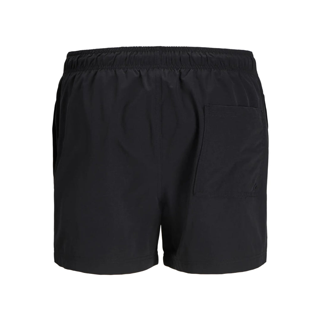 Short Jack & Jones JPSTMAUI JJSWIM Seersucker AKM Black
