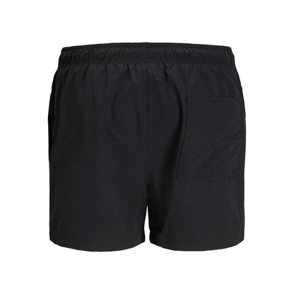 Short Jack & Jones JPSTMAUI JJSWIM Seersucker AKM Black