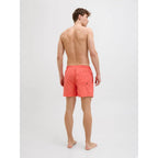 Short Jack & Jones JPSTMAUI JJSWIM Seersucker AKM Hot Coral