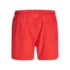Short Jack & Jones JPSTMAUI JJSWIM Seersucker AKM True Red