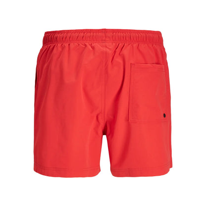 Short Jack & Jones JPSTMAUI JJSWIM Seersucker AKM True Red