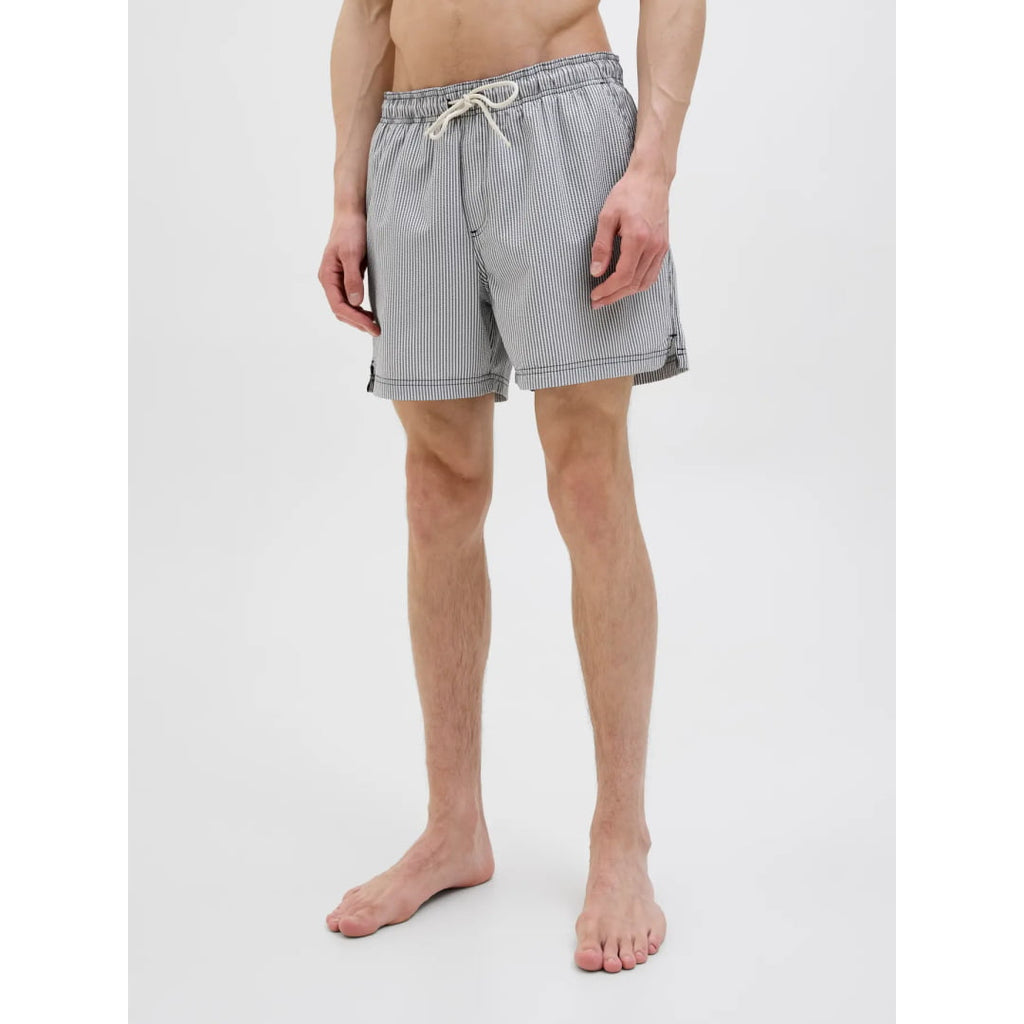 Short Jack & Jones JPSTMAUI JJSWIM Seersucker SN AKM Navy