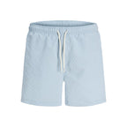 Short Jack & Jones JPSTMAUI Ocean Seersucker Swim Celestial