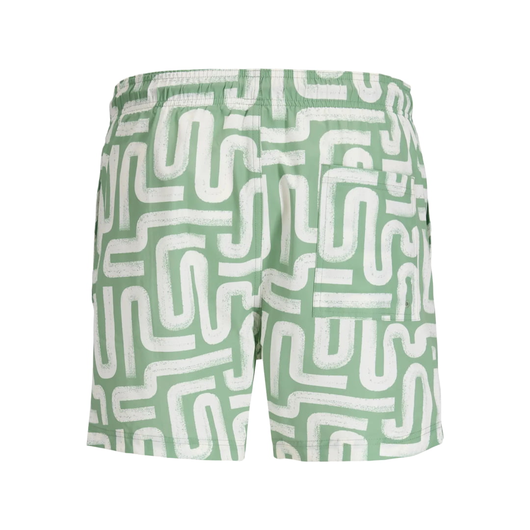 Short Jack & Jones JPSTMAUI Sand Mature Swim Granite Green