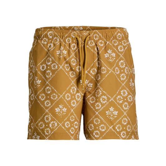 Short Jack & Jones JPSTMAUI Shell AOP Swim Wood Trush