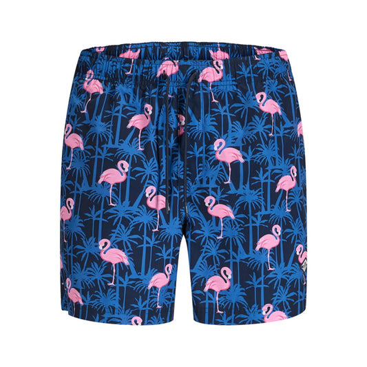 Short Jack & Jones JPSTMAUI Vibes Novelty AOP Swim Navy