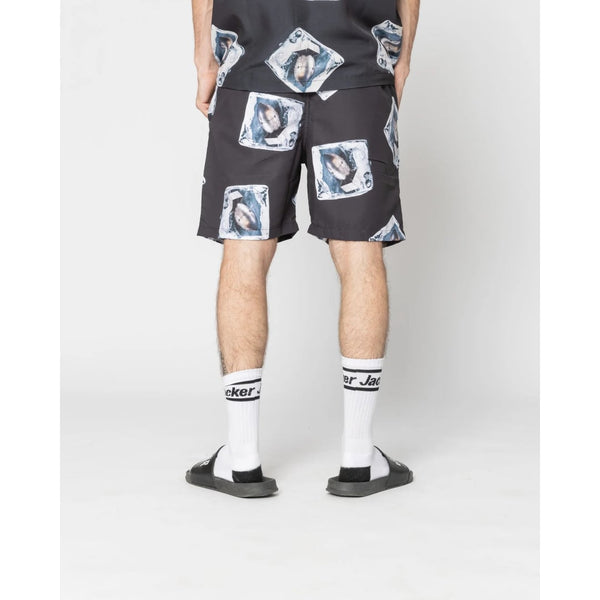 Short Jacker BoardShort Ice Cube Black - Boardshort -