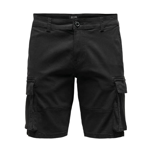 Short Only & Sons Onscam Stage Cargo 6689 Life Black