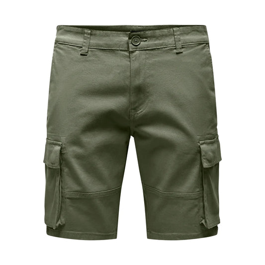 Short Only & Sons Onscam Stage Cargo 6689 Life Deep Lichen