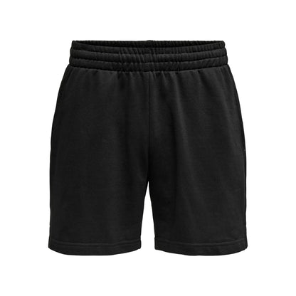 Short Only & Sons Onsdavid Sweat Black - Insidshop.com