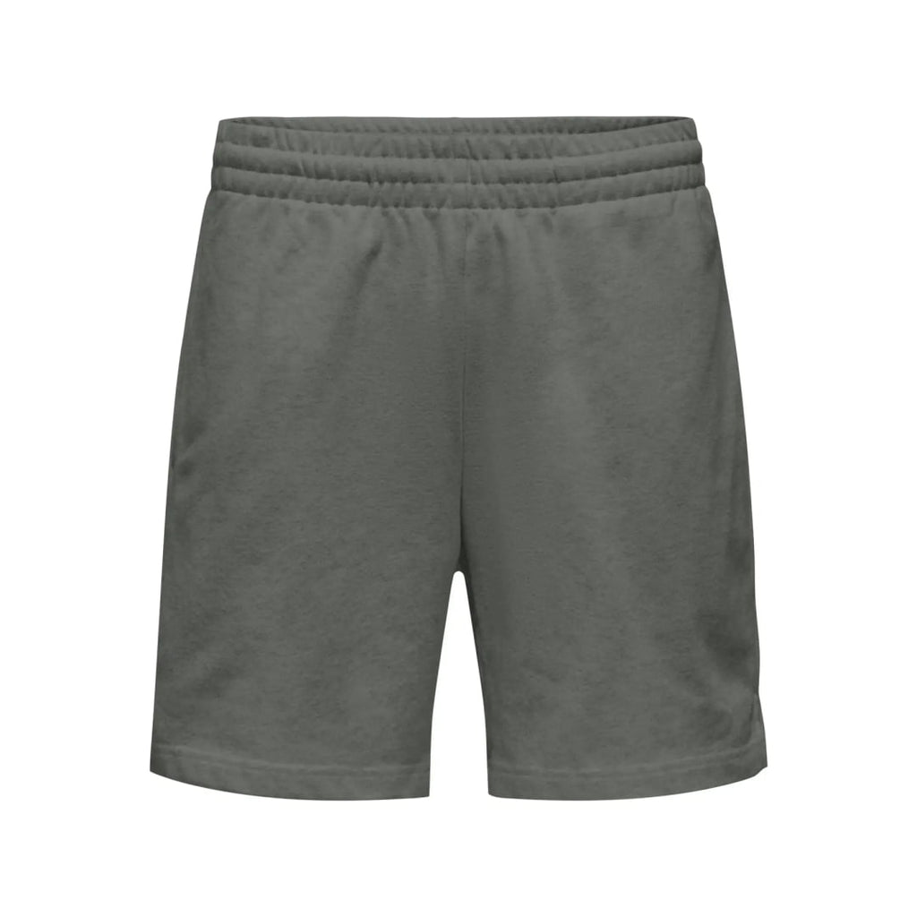 Short Only & Sons ONSDAVID Sweat Castor Gray - Onsdavid