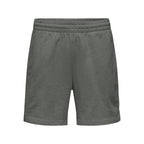Short Only & Sons ONSDAVID Sweat Castor Gray - Onsdavid
