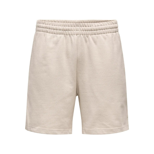 Short Only & Sons ONSDAVID Sweat Silver Lining - Onsdavid