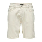 Short Only & Sons Onsedge Ecru 2044 PIM Denim - Pim
