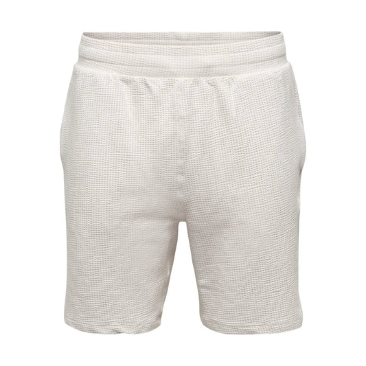 Short Only & Sons ONSKIAN Life Reg Seers Stripe Egret
