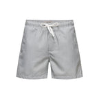 Short Only & Sons Onsted Stripe Seersucker Darkest Spruce