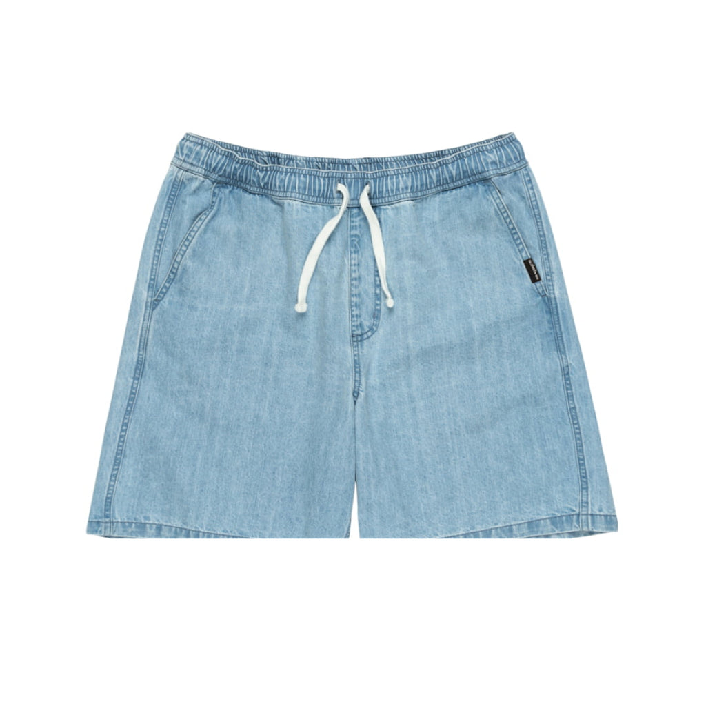 Short Quiksilver Taxer Denim Stone Wash - Insidshop.com
