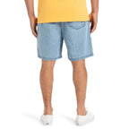 Short Quiksilver Taxer Denim Stone Wash - Insidshop.com