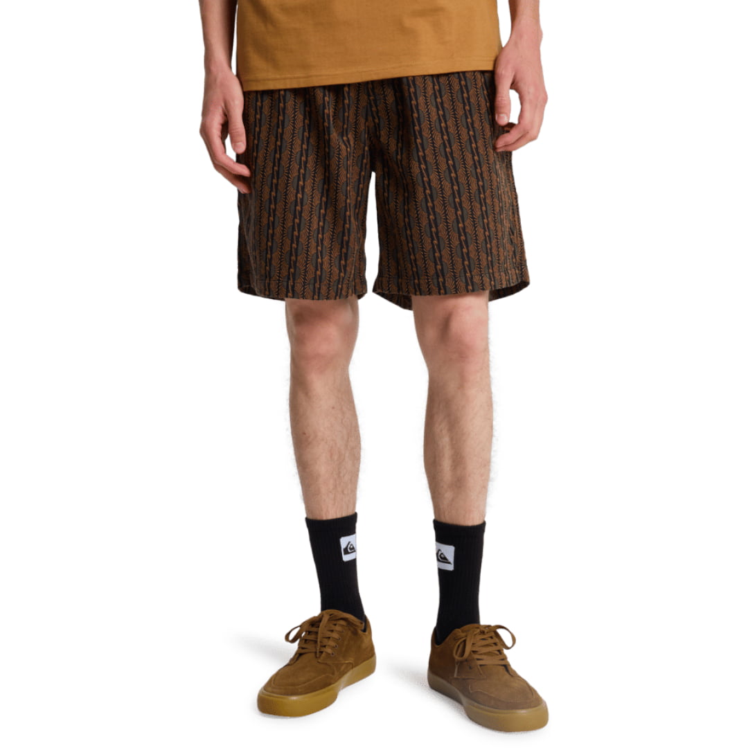 Short Quiksilver Taxer Jacquard Horizons Black