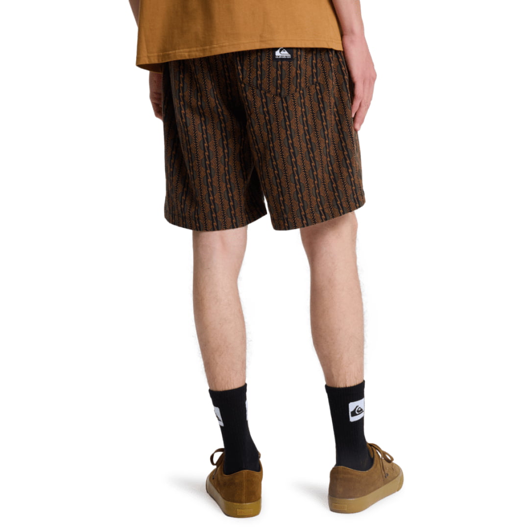 Short Quiksilver Taxer Jacquard Horizons Black