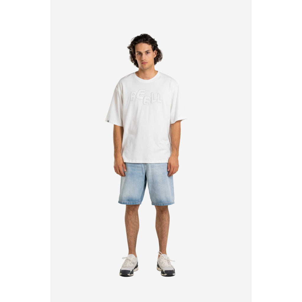 Short Reell Bolt Faded Light Blue Wash - Insidshop.com