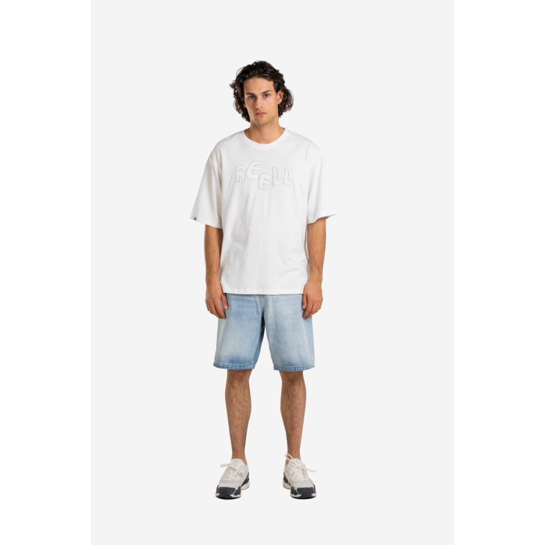 Short Reell Bolt Faded Light Blue Wash - Insidshop.com