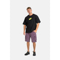 Short Reell City Cargo Baby Cord Purple - Insidshop.com