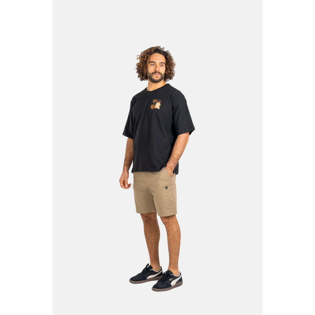 Short Reell Reflex Easy Cargo BR Dark Sand - Br Deep Black