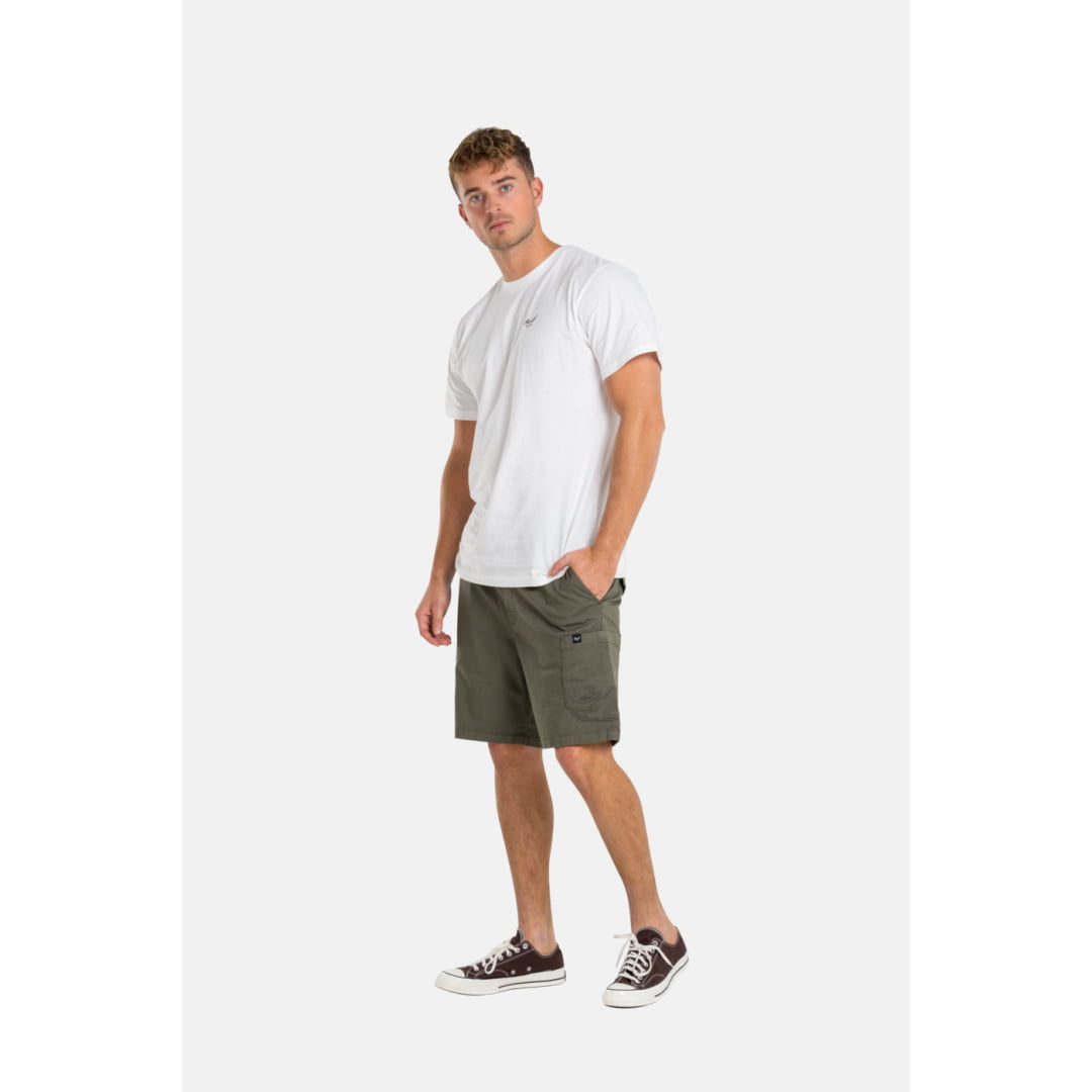 Short Reell Reflex Easy Cargo BR Olive - Br Deep Black