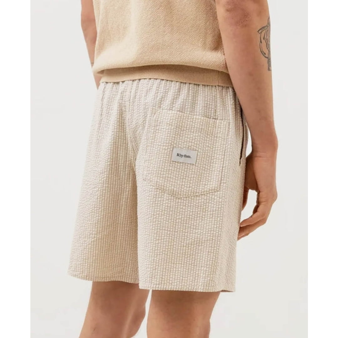Short RHYTHM Seersucker Jam Natural - Rhythm - Insidshop.com