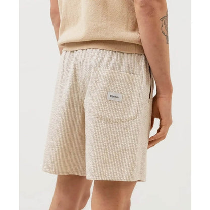 Short RHYTHM Seersucker Jam Natural - Rhythm - Insidshop.com