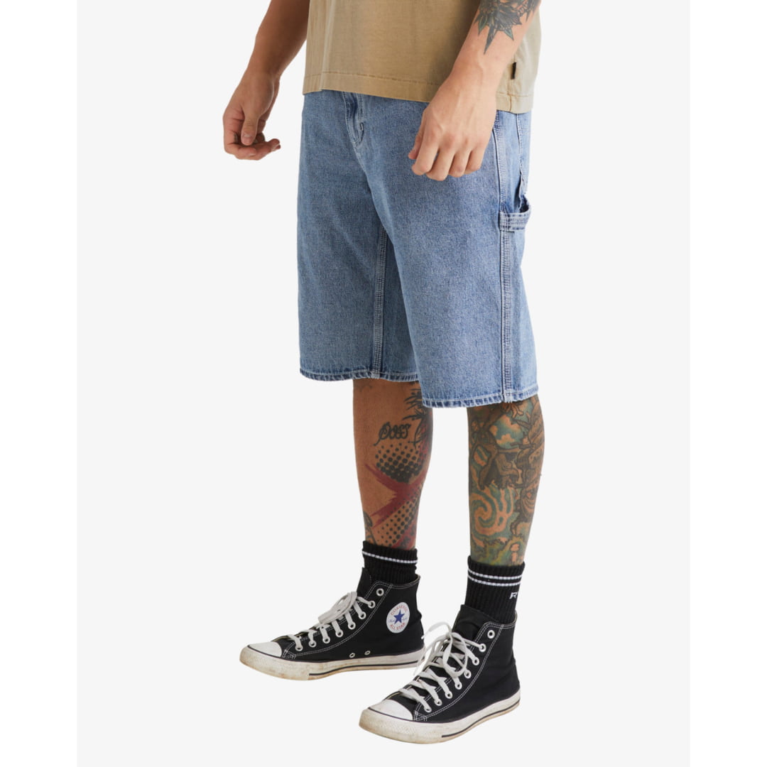 Short RVCA Americana Denim Broken Blue Wash - Rvca