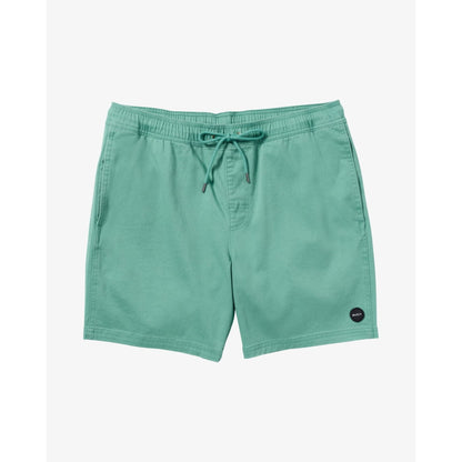 Short RVCA Escape Elastic Bottle Green - Rvca