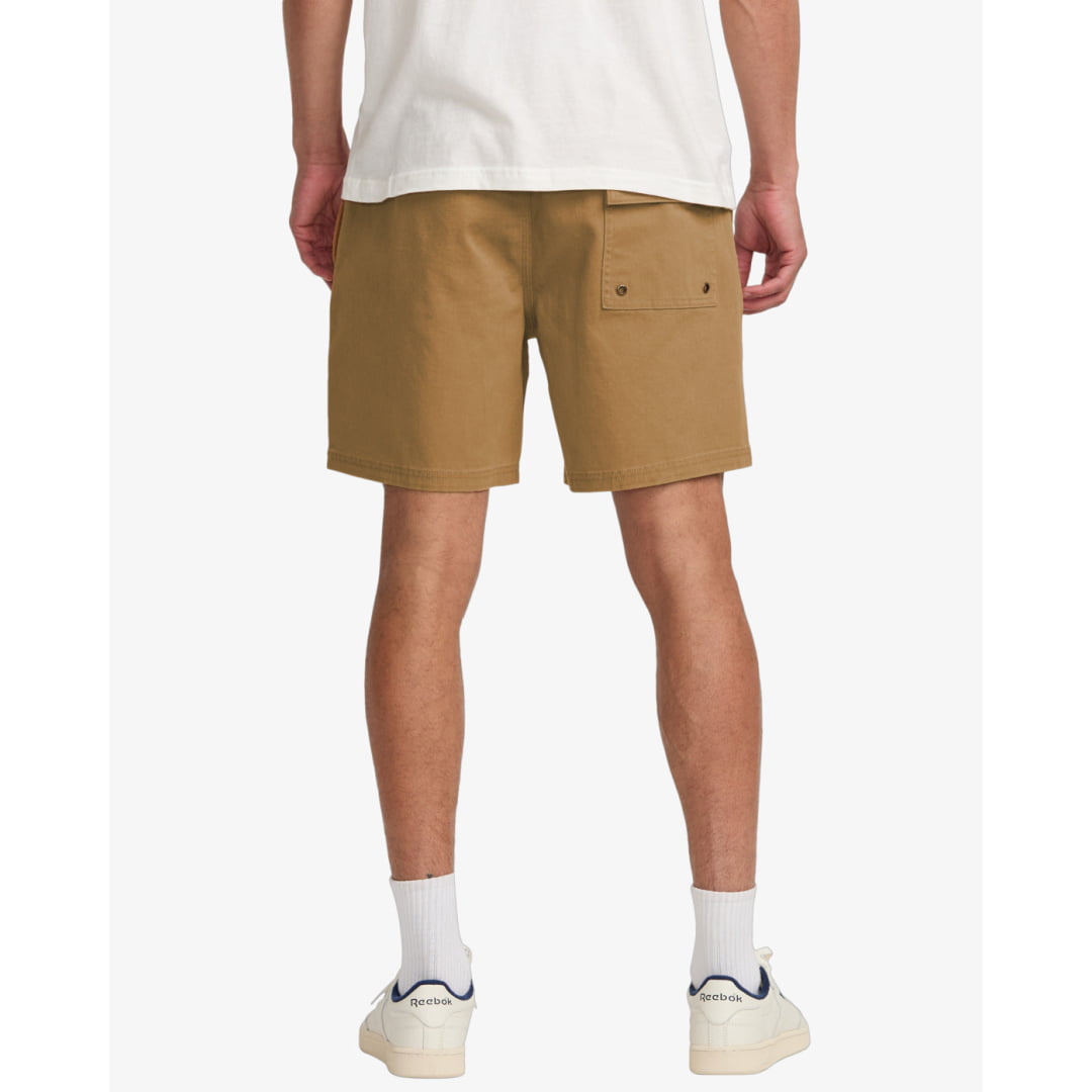 Short RVCA Escape Elastic Camel - Rvca - Insidshop.com