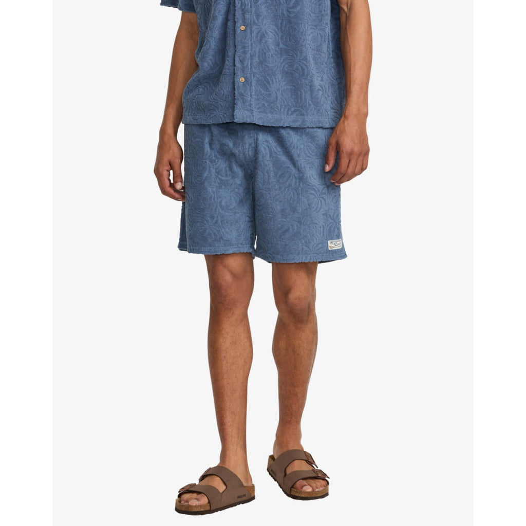 Short RVCA Palms Down Exotica Elastic 17’’ Vintage Navy