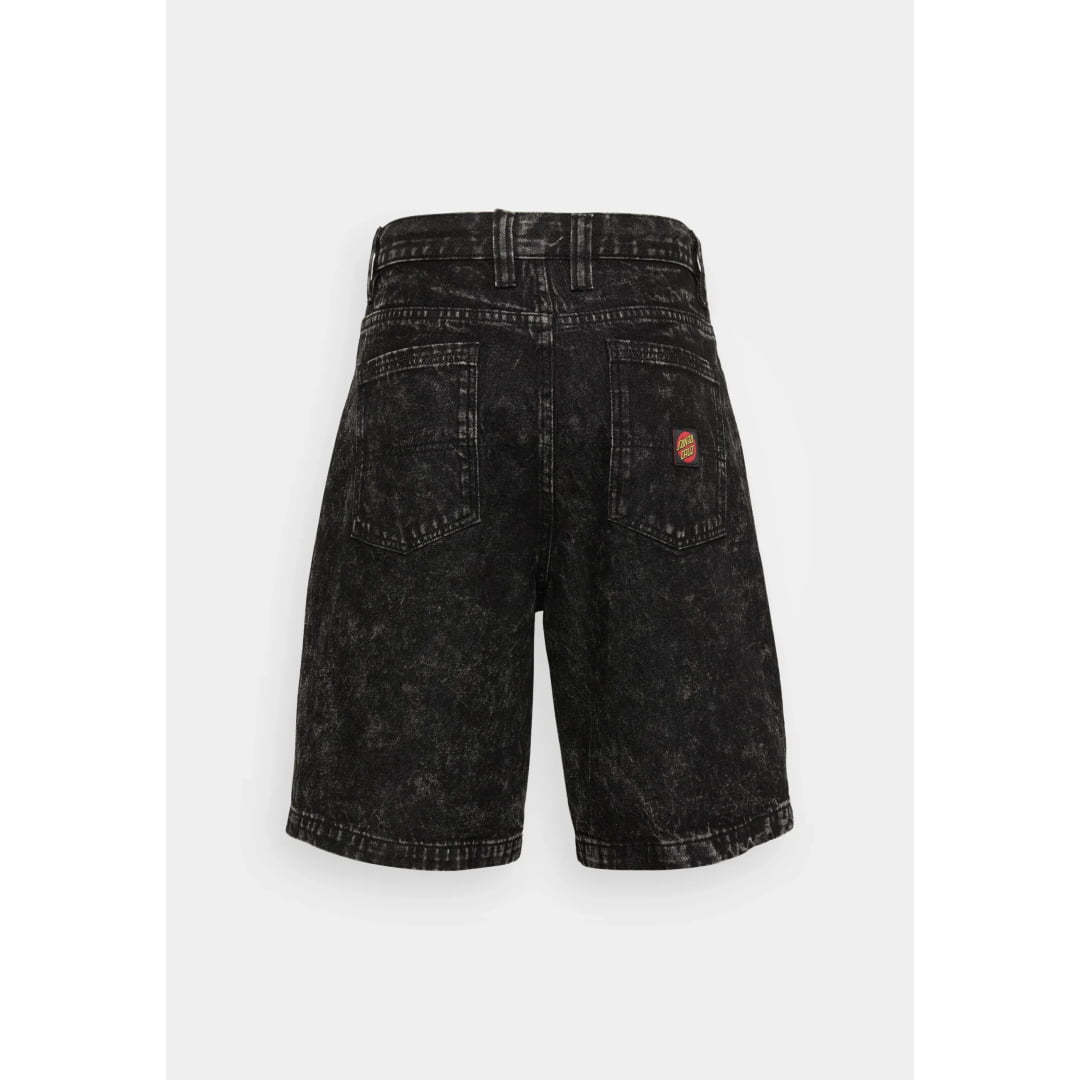 Short Santa Cruz Big Black Acid Wash Insidshop.com