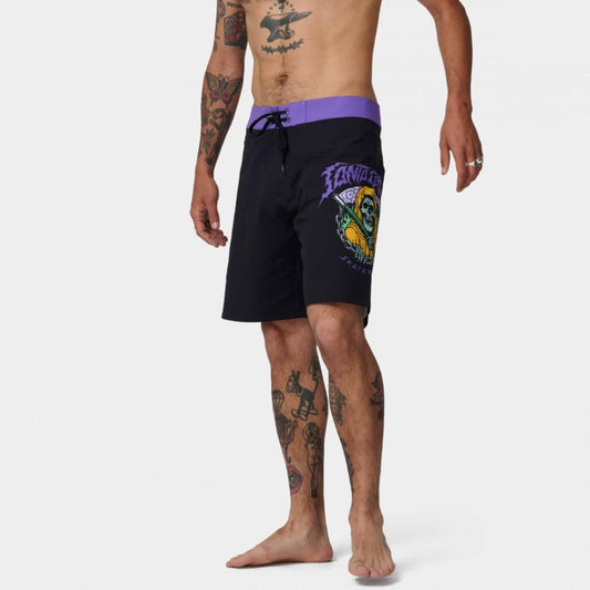 Short Santa Cruz Out Of Time BoardShort Black - Boardshort