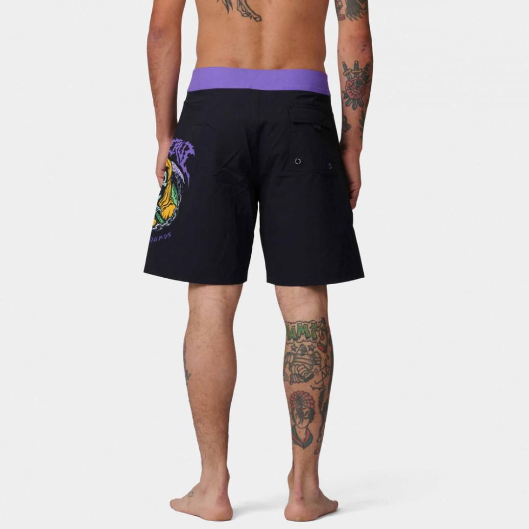 Short Santa Cruz Out Of Time BoardShort Black - Boardshort
