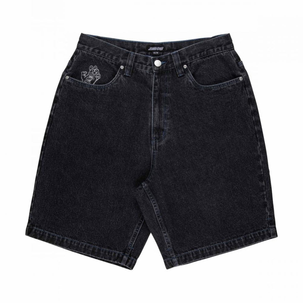 Short Santa Cruz Stamped Big Black - Insidshop.com