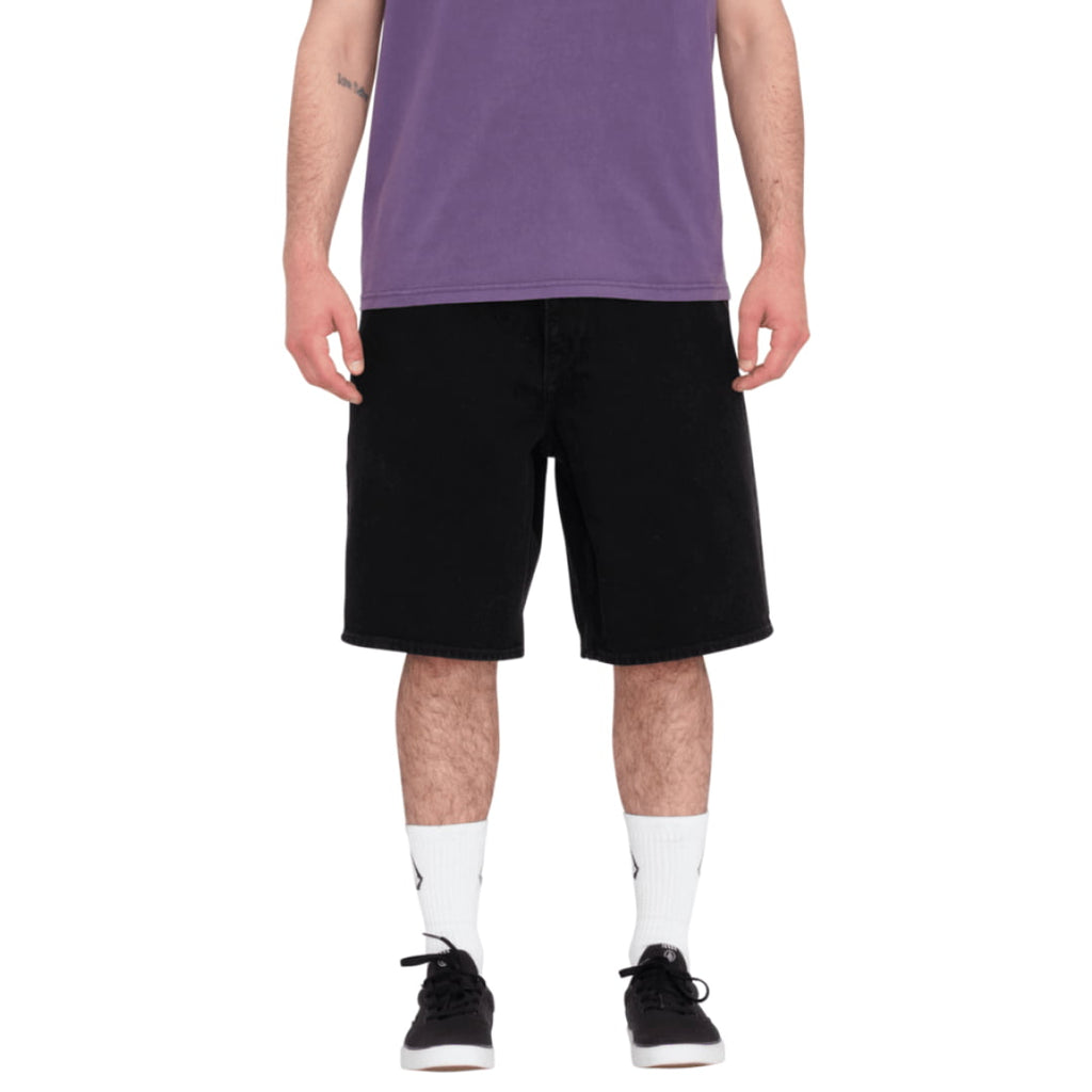 Short Volcom Billow Denim 22’’ Black - Insidshop.com