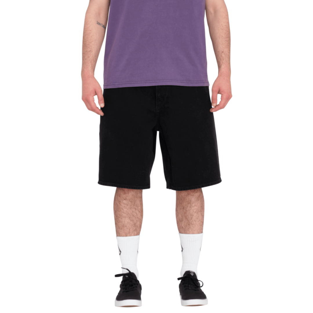 Short Volcom Billow Denim 22’’ Black - Insidshop.com