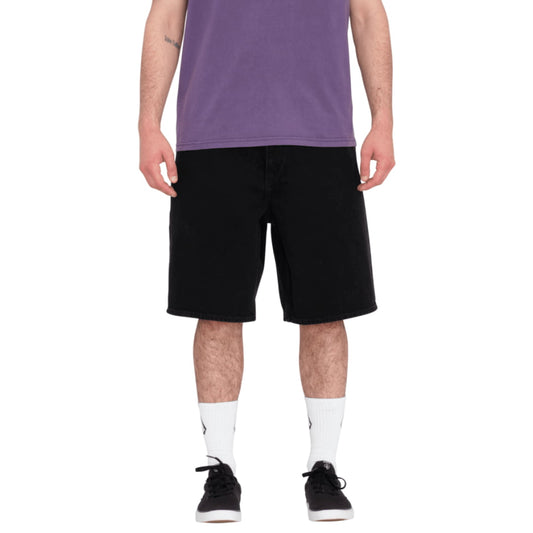 Short Volcom Billow Denim 22’’ Black - Insidshop.com