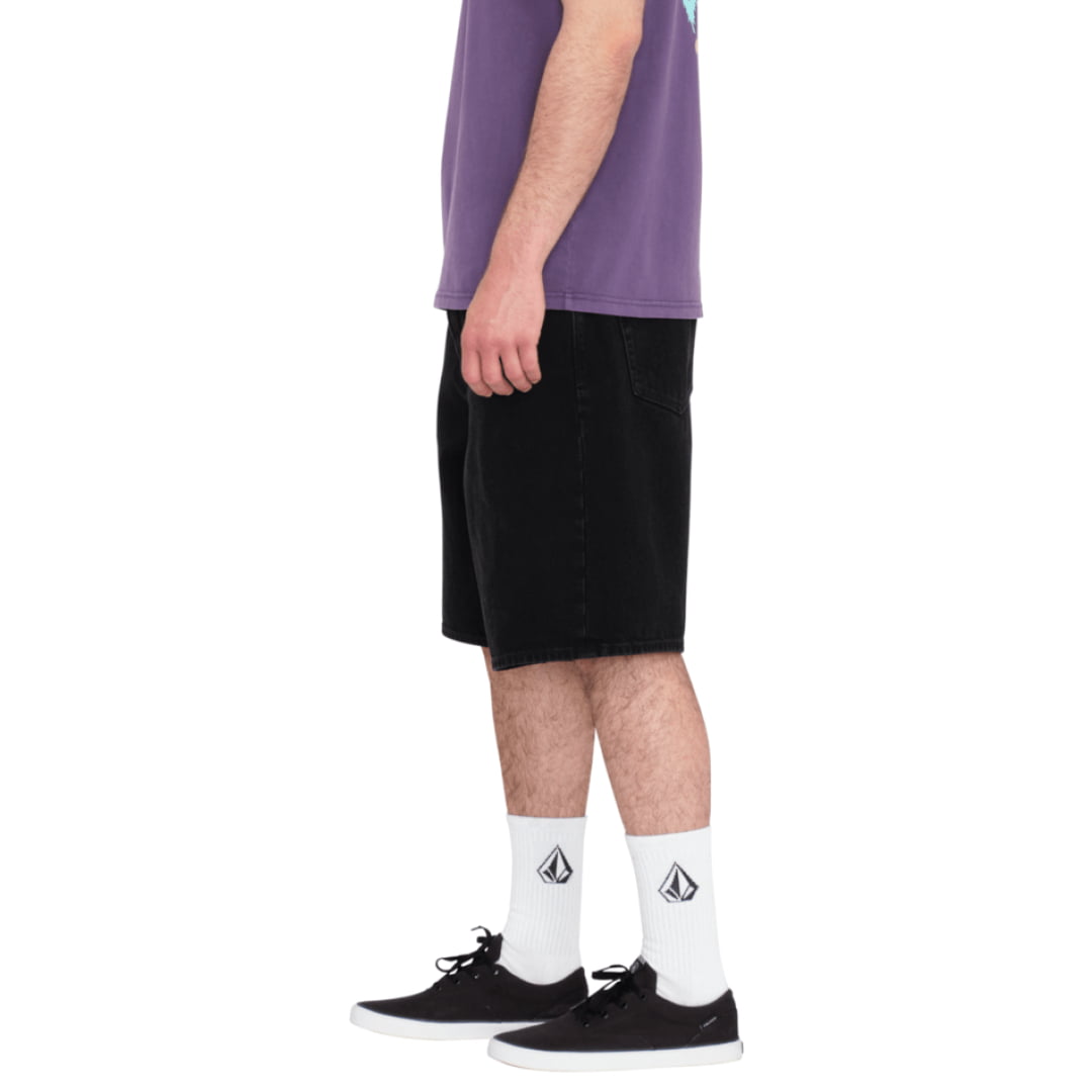 Short Volcom Billow Denim 22’’ Black - Insidshop.com