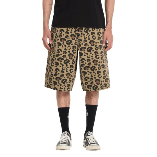 Short Volcom Chillow Denim 24’’ Cheetah - Billow 22’’ Sage