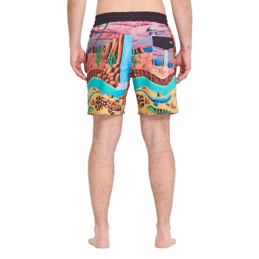 Short Volcom FA Mickey Mason Trunk 17’’ Multi - Fa