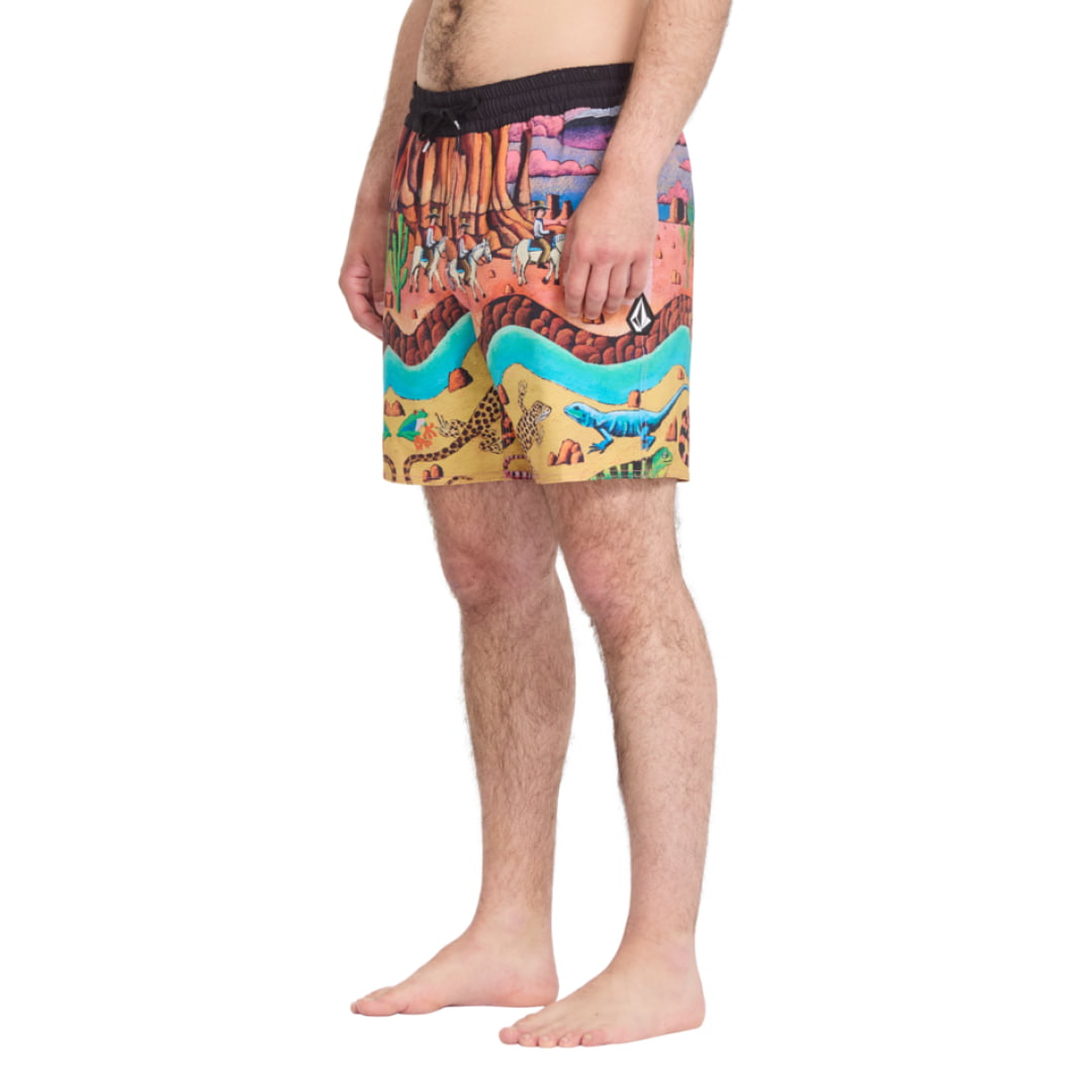 Short Volcom FA Mickey Mason Trunk 17’’ Multi - Fa